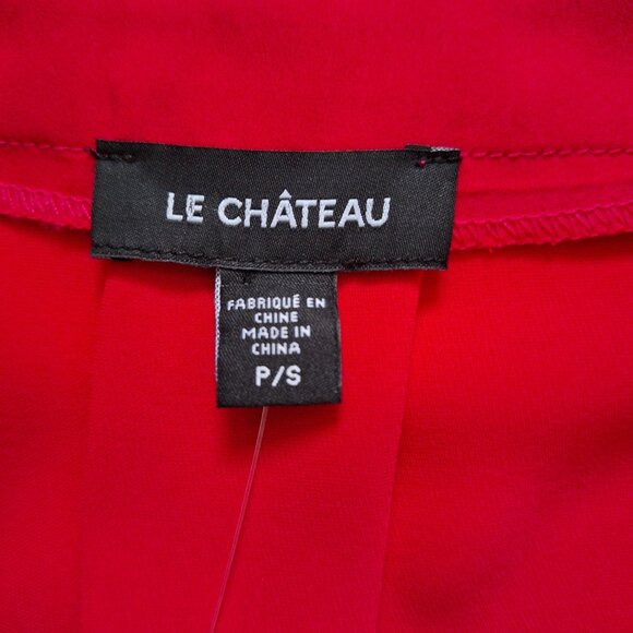 Le Chateau Pink Short Sleeve Blouse - Picture 4 of 6